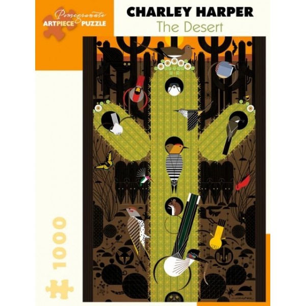 Pustynia, Charley Harper (1000el.) - Sklep Art Puzzle